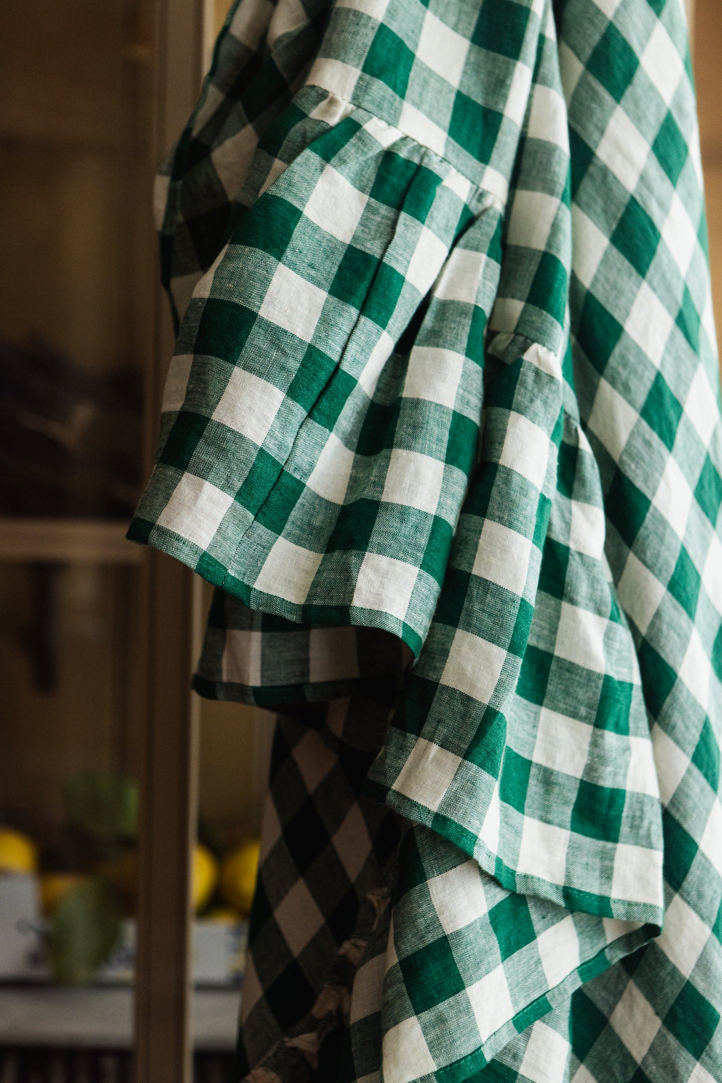 The Margot Provençal Gingham Tablecloth