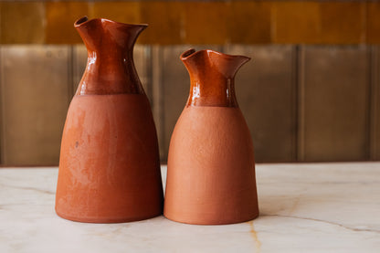 The Margot Carafe -  Natural Terracotta