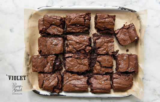 Rye chocolate brownies